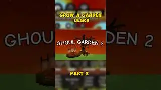 ghoul garden part 2 grow a garden #roblox #growagarden #halloween