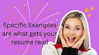 How Specific Examples Differentiate Your Resume
