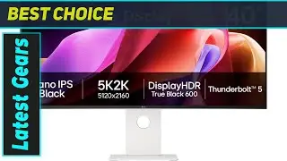 LG 40U990A-W 40-inch Ultrafine 5K2K Curved Monitor &ndash; The Best Creative Display