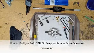 Tesla SDU Oil Pump Reverse Mod