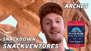 EATING BILTONG IN ARCHES | SnackVentures - Episode 3 | South African Kalahari Biltong SnackDown