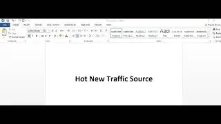 hot new traffic source course create information