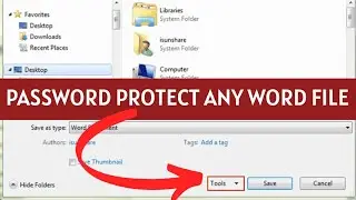 Simple Way To Password Protect Your Word File