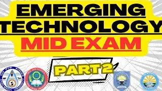 Emerging mid and final full exam part 2 #freshman #freshmancourse
