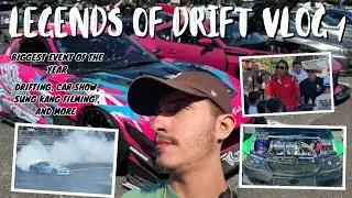 LEGENDS OF DRIFT: Full Vlog Day 1 🎥🔥 | Han (Tokyo Drift), AdamLZ, & More! 