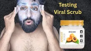 Testing Dr rashel apricot scrub 