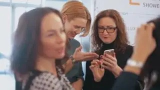 Завтрак Huppe+Sanilux: Капли на стекле