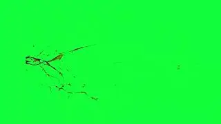 Blood Splash Green Screen | Realistic Blood Effect for Creators