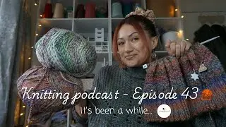 I am finally back after 2 years..! | Knitting Podcast - Episode 43 🧶
