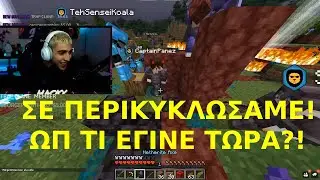 &Eta; &Mu;&Alpha;&Chi;&Eta; HACKY GANG(ARAK) VS PANEZ GANG(URUK)!(COSMOS SMP)