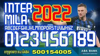 inter milan  font 2020 football Font By Black Font Free Download OTF and AI 2022