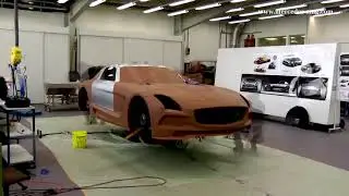 Mercedes-Benz SLS AMG Black Serisi: 'Kil modelleme'