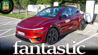 Tesla Model Y Juniper 2026 Performance - 130 km/h (81mph) range test