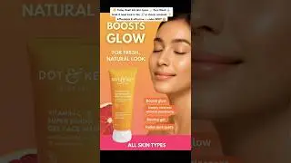 Today Deal! All skin types  Face Wash Grab it now! Affordable & effective under 500₹ #ytshorts #skin