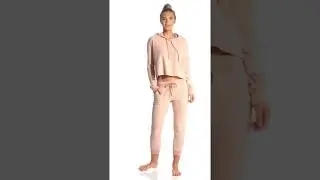 Billabong Women's Short Story Fleece Pullover Hoodie | SwimOutlet.com