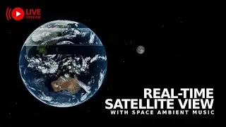 🚀 Space Live: Real Earth From Space | GK-2A Satellite View | Relaxing Space Ambient Music