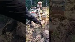 Tractor TV Kobota plowing#kobota #smalltractor #minitractor #sreyvibolpc #chivitpapashow#tractortv