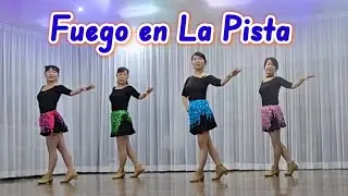 Fuego en La Pista Line Dance (Beginner) / Eun Hee Yoon (KOR) - January 2026