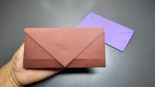 How to make a paper envelope origami | paper envelope ideas | easy origami envelope tutorial