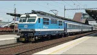 Vlaky Ostrava hlavní nádraží 12.6.2019