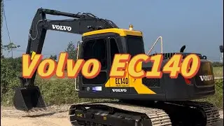Used excavator Volvo EC140 is waiting to pack.The same type for sale in China.Contact me if you need
