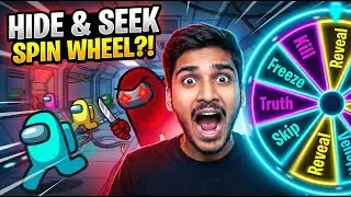 🔴 LIVE Among Us 😱 Hide & Seek + Spin The Wheel 🎯 40 Likes and I will eat 🌶️💀
