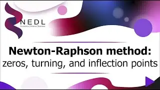 Newton-Raphson method explained: finding zeros, turning, and inflection points (Excel)