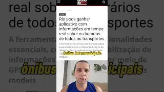 &Ocirc;NIBUS INTERMUNICIPAL TER&Aacute; APLICATIVO COM INFORMA&Ccedil;&Otilde;ES EM TEMPO REAL.