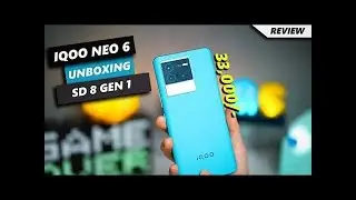 iQOO Neo 6 First Look⚡Feat. @Trakin Tach