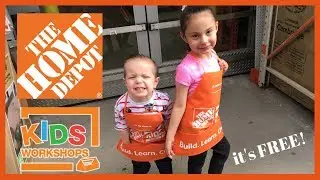 HOME DEPOT KIDS WORKSHOP... IT'S FREE!