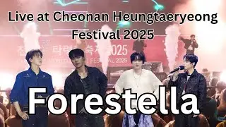 Forestella in the Rain 🌧✨ | Live at Cheonan Heungtaeryeong Festival 2025