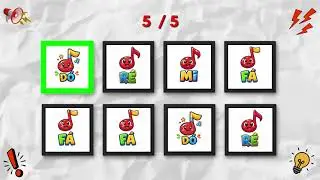 SAY THE WORD ON BEAT CHALLENGE 🎧 (Musical Notes Edition) 🎵🎹