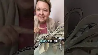 How to use an EZ Bow Maker to Make a Bow | DIY Ribbon Bow | How to Make a Bow | Wreath Bow Tutorial