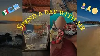 Mexico vlog: life in mazunte, beach days, how I make money & travel