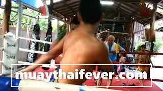 Muay Thai / Thai Boxing Sparring at Burklerk Gym in Thailand
