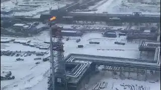 Зажгли факел на Амурском ГПЗ