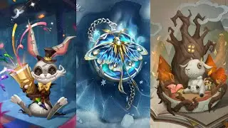 Season 38. Rank Accessories for Hermit, Magician and Goatman. Design. Identity V