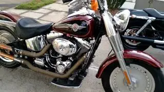 Harley Davidson Fat Boy vs Sportster XL CARBURADA