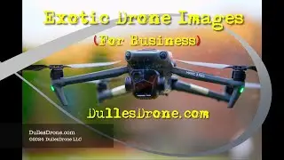 Exotic Drone Shots - Drone Photography Services - DullesDrone.com