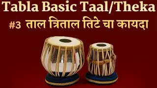 Tritaal Kayda [ धा धा तिटे धाधा तिना ] #brahmanadivadyavrunda