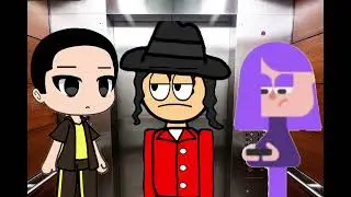 Awkward elevator ride