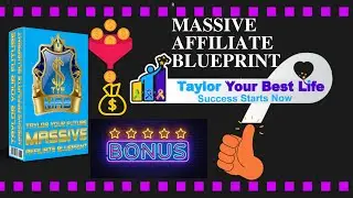 Massive Affiliate Blueprint Setup Is Fast System Formula and Step by Step Help Package Guide in 2020