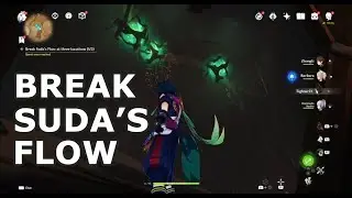 Genshin Impact - Break Suda's flow at three locations