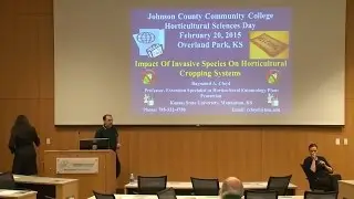 Dr. Raymond Cloyd, Impact of Invasive Species on Horticultural Cropping Systems