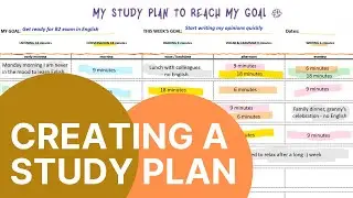 Creating a Study Plan for learning English (with English & Italian subtitles)