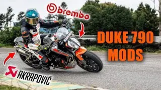 My KTM Duke 790 Is Finally Complete! (Akra, Brembo & More)