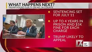 CBS 17 team coverage: Trump found guilty on all 34 counts