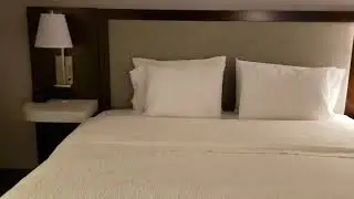 Hampton Inn King Room Tour (Crystal City, VA)