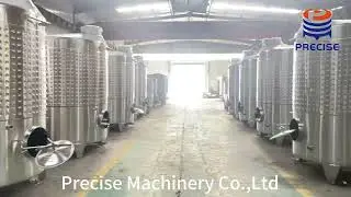 Stainless Steel Wine Storage Tank With Cooling Jacket
