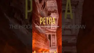 Petra, the Hidden Wonder of Jordan #history #petra #wonderful #jordan